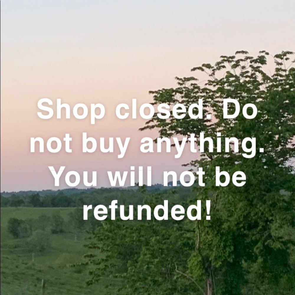 Shop closed!